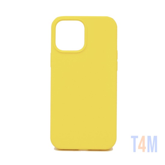Silicone Case for Apple iPhone 13 Pro Yellow
